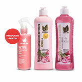 Set Shampoo y Tratamiento de Cebolla, romero y biotina + WTF Anti Frizz Gratis