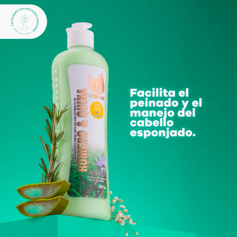 Tratamiento Rinse Romero y Quina x 500ml