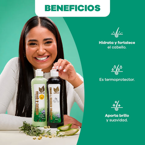 Tratamiento Rinse Romero y Quina x 500ml