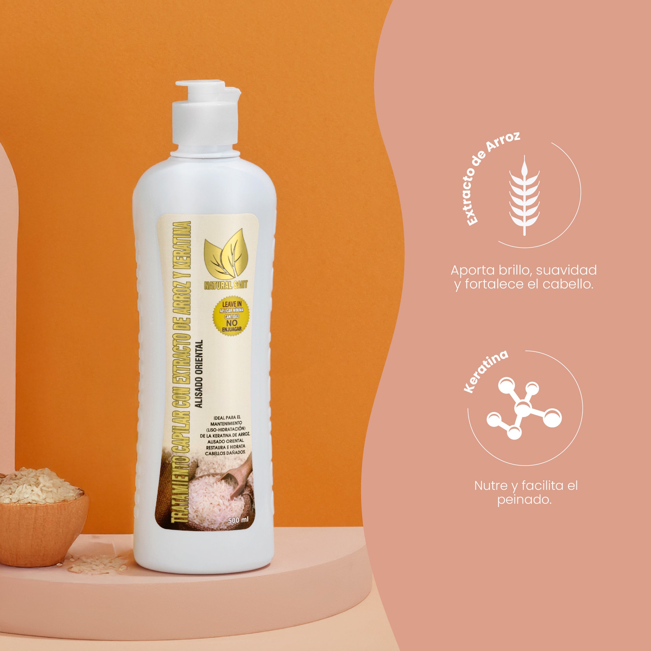 Keratina Casera Arroz Aceite De Coco Y Maizena Para El Cabello