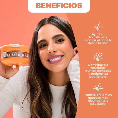 BATANAVITAL mascarilla capilar hidratante
