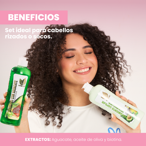 Set Hidratación Total: Aguacate + Mascarilla Batanavital