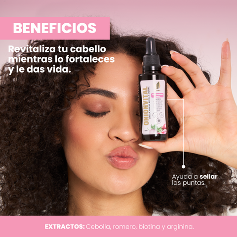 Set para caída excesiva:  Set Paracaídas +  ONIONVITAL Sérum