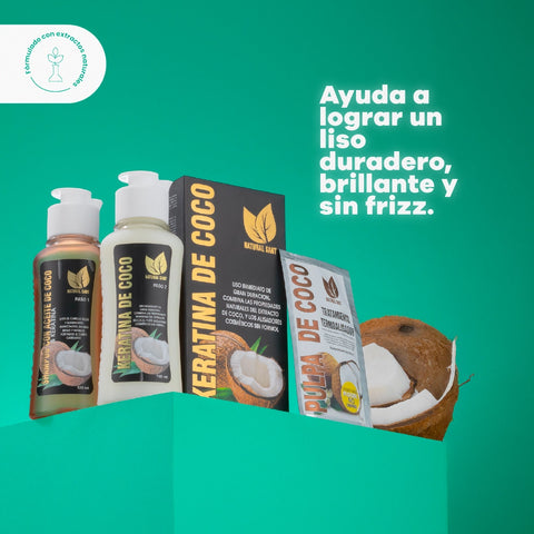 Duo Caja Keratina de Coco x 120ml