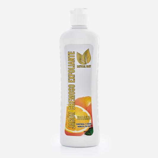 Jabón Cremoso Exfoliante Naranja x 500 ml