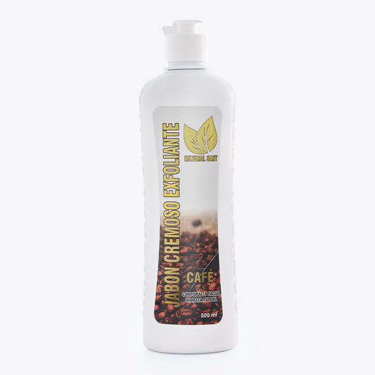 Jabón Cremoso Exfoliante Café x 500 ml