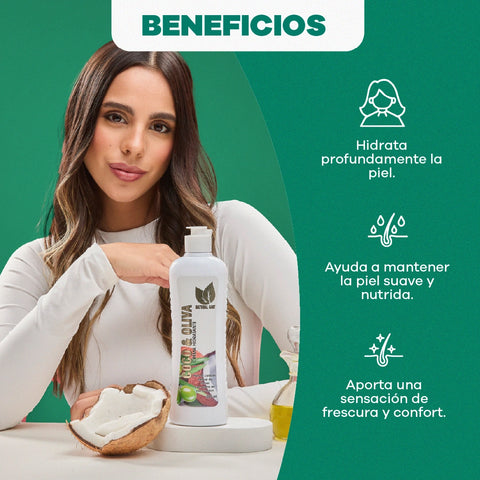 Combo Facial Coco Nutrición | Jabón + Crema + Nutripiel + Aceite de 120 ml GRATIS