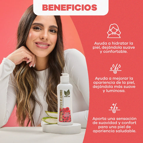 Combo Facial Rosas Balance | Jabón + Agua + Nutripiel + Aceite de 120 ml GRATIS