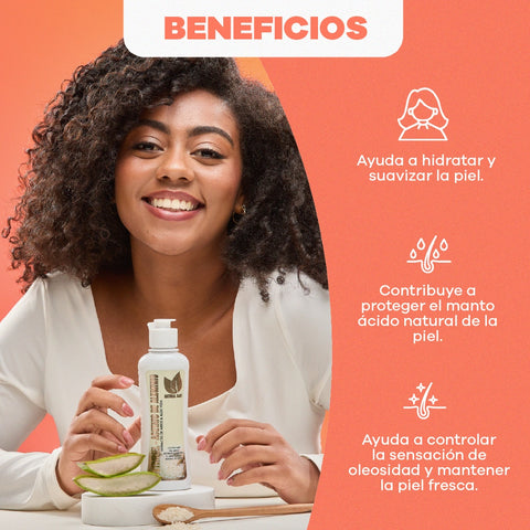 Combo Facial Arroz Control Brillo | Agua Facial + Crema + Nutripiel + Aceite Almendras 120 ml GRATIS