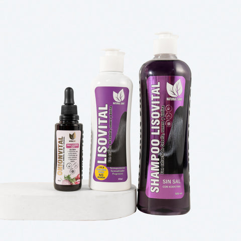 Set LisoVital + OnionVital: Alisado & Revitalización Capilar