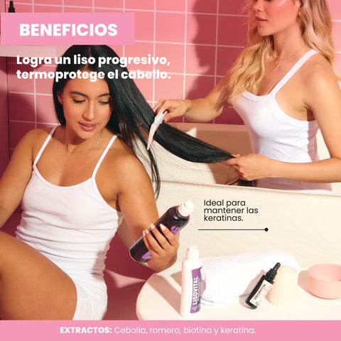 Set LisoVital + OnionVital: Alisado & Revitalización Capilar