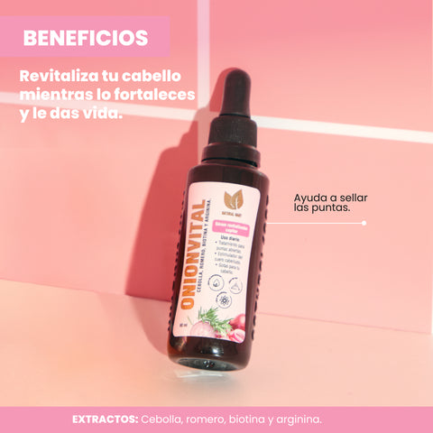 Set LisoVital + OnionVital: Alisado & Revitalización Capilar