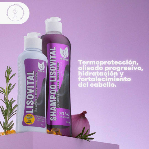 Set De Shampoo Y Leave-In Con Keratina + WTF Anti Frizz Gratis