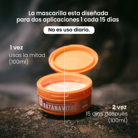 BATANAVITAL mascarilla capilar hidratante