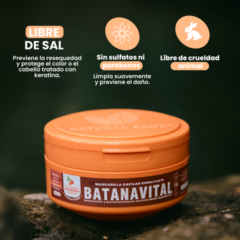BATANAVITAL mascarilla capilar hidratante