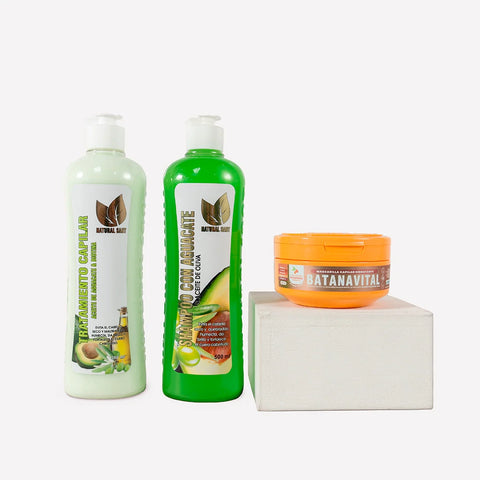 Set Hidratación Total: Aguacate + Mascarilla Batanavital