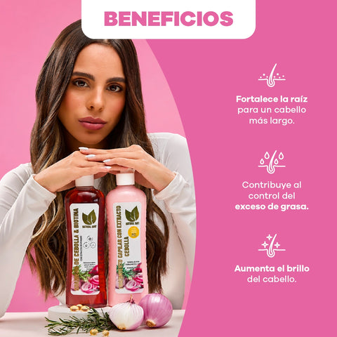 Set Cebolla, Romero y Biotina
