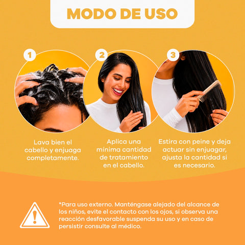 Set capilar Arroz - Cabello graso