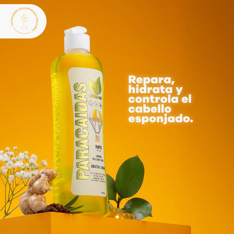 Shampoo Paracaídas con extractos x 500ml