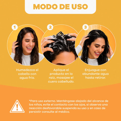 Shampoo con Keratina y Aceite de Coco x 500ml