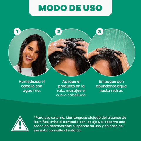 Shampoo de Romero y Quina Caja x 30 sobres