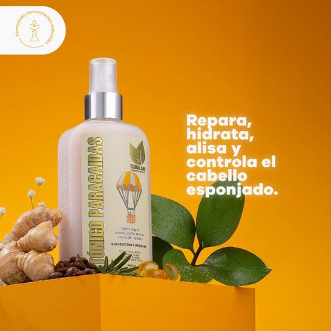 Tónico capilar Paracaídas con extractos x 250ml