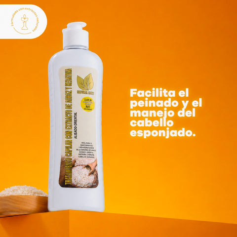 Tratamiento de arroz y keratina x 500ml