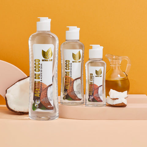 Aceite Corporal de Coco y Aceite de Oliva