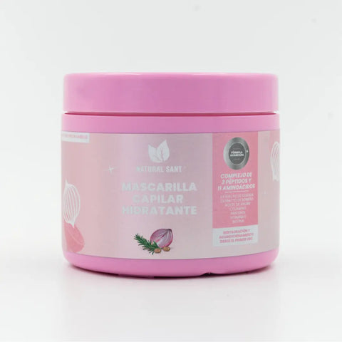 Mascarilla Capilar Hidratante para Cabello Seco, Dañado y con Frizz