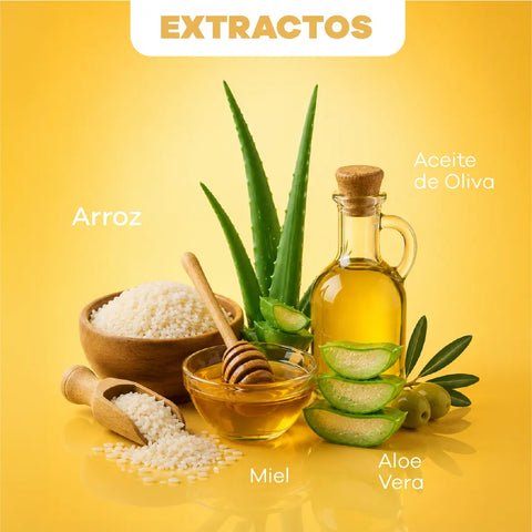 Combo Facial Arroz Control Brillo | Agua Facial + Crema + Nutripiel