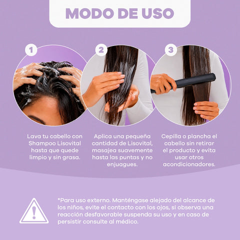 Tratamiento LisoVital Caja x 30 sobres